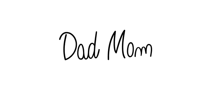 It looks lik you need a new signature style for name Dad Mom. Design unique handwritten (Angelique-Rose-font-FFP) signature with our free signature maker in just a few clicks. Dad Mom signature style 5 images and pictures png