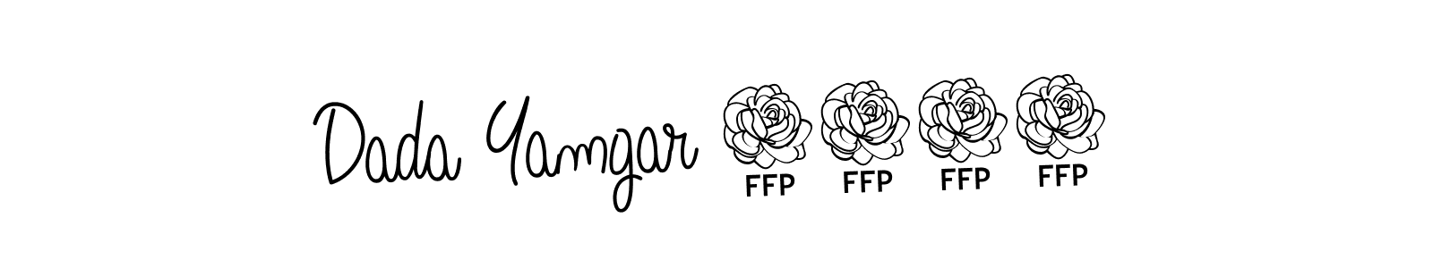 Also You can easily find your signature by using the search form. We will create Dada Yamgar 4141 name handwritten signature images for you free of cost using Angelique-Rose-font-FFP sign style. Dada Yamgar 4141 signature style 5 images and pictures png