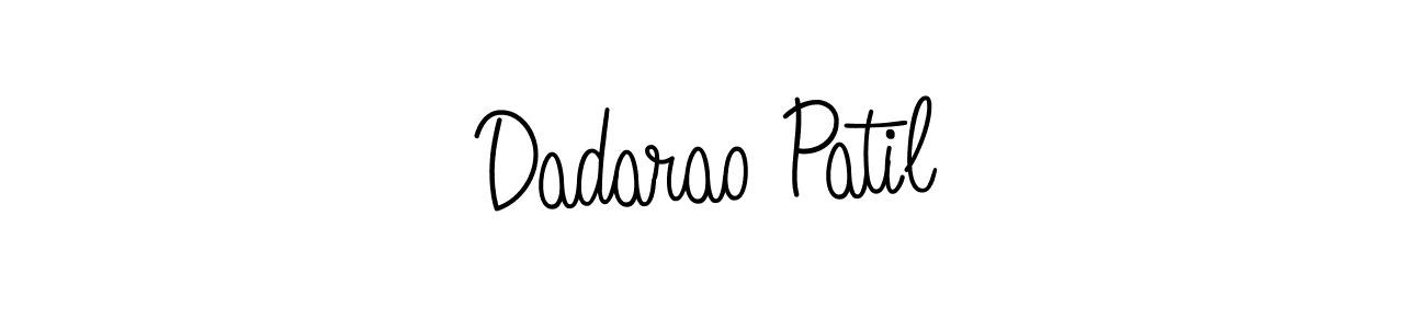 Make a beautiful signature design for name Dadarao Patil. With this signature (Angelique-Rose-font-FFP) style, you can create a handwritten signature for free. Dadarao Patil signature style 5 images and pictures png