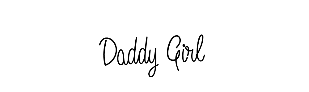 Angelique-Rose-font-FFP is a professional signature style that is perfect for those who want to add a touch of class to their signature. It is also a great choice for those who want to make their signature more unique. Get Daddy Girl name to fancy signature for free. Daddy Girl signature style 5 images and pictures png