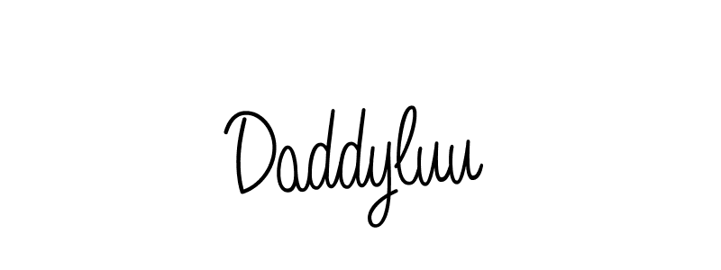 Angelique-Rose-font-FFP is a professional signature style that is perfect for those who want to add a touch of class to their signature. It is also a great choice for those who want to make their signature more unique. Get Daddyluu name to fancy signature for free. Daddyluu signature style 5 images and pictures png