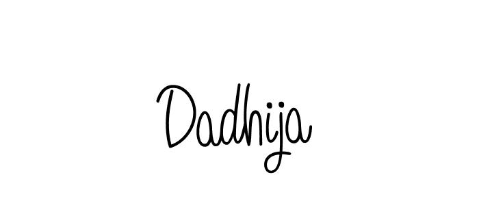 Angelique-Rose-font-FFP is a professional signature style that is perfect for those who want to add a touch of class to their signature. It is also a great choice for those who want to make their signature more unique. Get Dadhija name to fancy signature for free. Dadhija signature style 5 images and pictures png