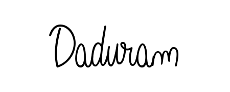 Get inspired by this graceful Angelique-Rose-font-FFP signature style for name Daduram. Smooth loops and balanced proportions for everyday use. Daduram signature style 5 images and pictures png