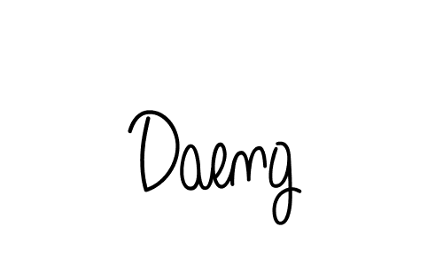 if you are searching for the best signature style for your name Daeng. so please give up your signature search. here we have designed multiple signature styles  using Angelique-Rose-font-FFP. Daeng signature style 5 images and pictures png