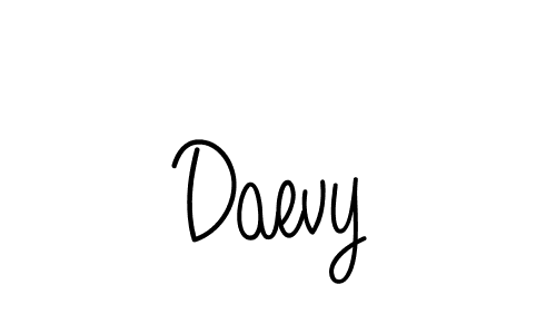 Angelique-Rose-font-FFP is a professional signature style that is perfect for those who want to add a touch of class to their signature. It is also a great choice for those who want to make their signature more unique. Get Daevy name to fancy signature for free. Daevy signature style 5 images and pictures png