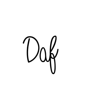 Make a beautiful signature design for name Daf. Use this online signature maker to create a handwritten signature for free. Daf signature style 5 images and pictures png