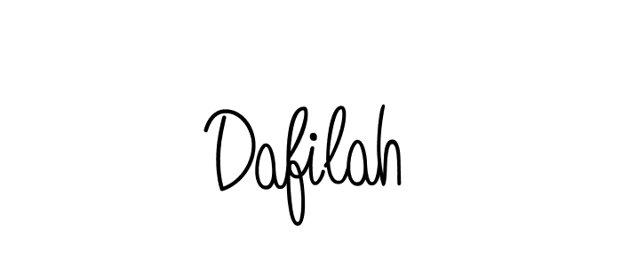 Design your own signature with our free online signature maker. With this signature software, you can create a handwritten (Angelique-Rose-font-FFP) signature for name Dafilah. Dafilah signature style 5 images and pictures png