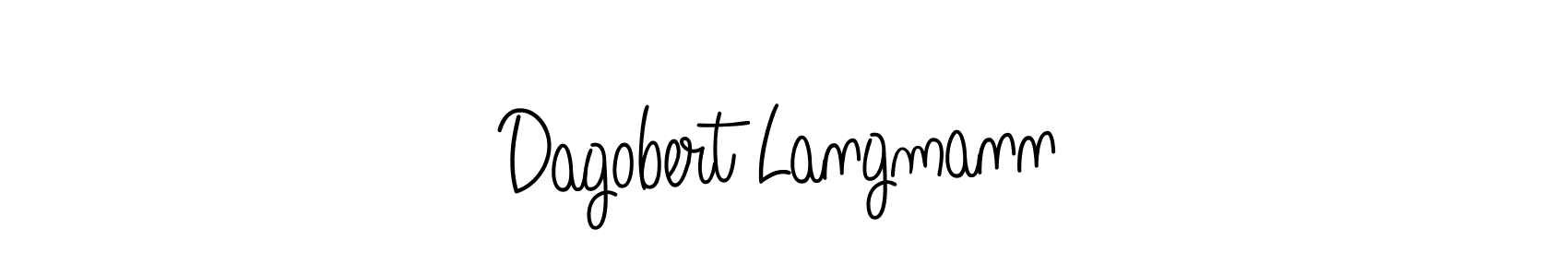 Once you've used our free online signature maker to create your best signature Angelique-Rose-font-FFP style, it's time to enjoy all of the benefits that Dagobert Langmann name signing documents. Dagobert Langmann signature style 5 images and pictures png