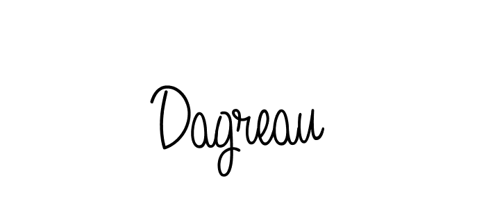 How to make Dagreau name signature. Use Angelique-Rose-font-FFP style for creating short signs online. This is the latest handwritten sign. Dagreau signature style 5 images and pictures png