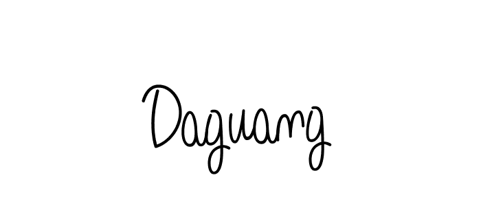 How to Draw Daguang signature style? Angelique-Rose-font-FFP is a latest design signature styles for name Daguang. Daguang signature style 5 images and pictures png