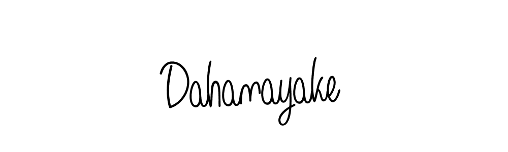Dahanayake stylish signature style. Best Handwritten Sign (Angelique-Rose-font-FFP) for my name. Handwritten Signature Collection Ideas for my name Dahanayake. Dahanayake signature style 5 images and pictures png