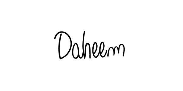 The best way (Angelique-Rose-font-FFP) to make a short signature is to pick only two or three words in your name. The name Daheem include a total of six letters. For converting this name. Daheem signature style 5 images and pictures png