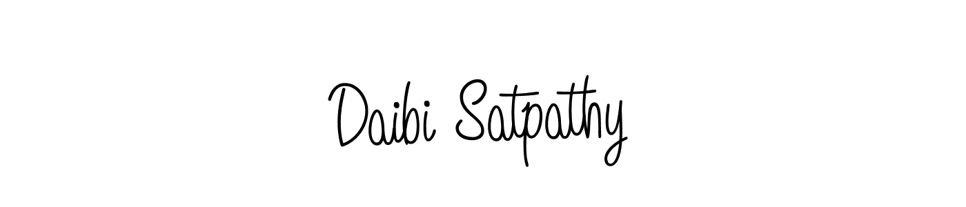 How to Draw Daibi Satpathy signature style? Angelique-Rose-font-FFP is a latest design signature styles for name Daibi Satpathy. Daibi Satpathy signature style 5 images and pictures png