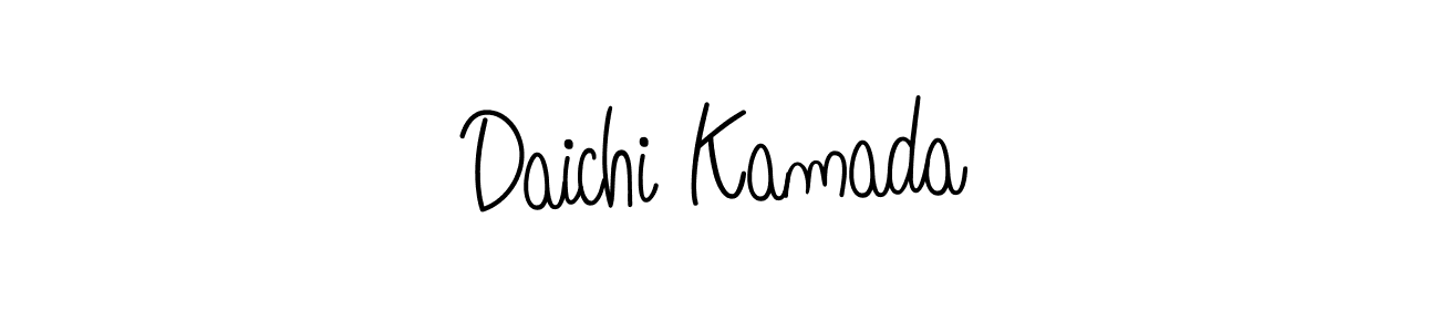 How to make Daichi Kamada signature? Angelique-Rose-font-FFP is a professional autograph style. Create handwritten signature for Daichi Kamada name. Daichi Kamada signature style 5 images and pictures png