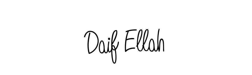 Create a beautiful signature design for name Daif Ellah. With this signature (Angelique-Rose-font-FFP) fonts, you can make a handwritten signature for free. Daif Ellah signature style 5 images and pictures png