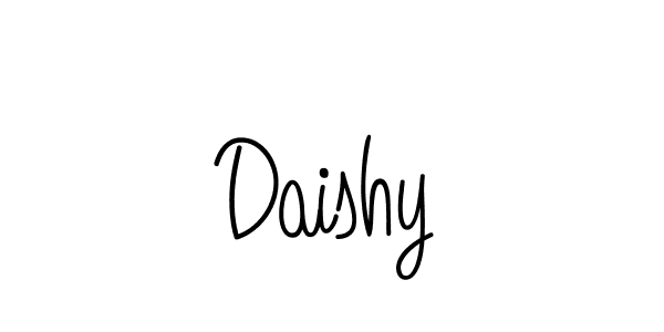 How to make Daishy name signature. Use Angelique-Rose-font-FFP style for creating short signs online. This is the latest handwritten sign. Daishy signature style 5 images and pictures png