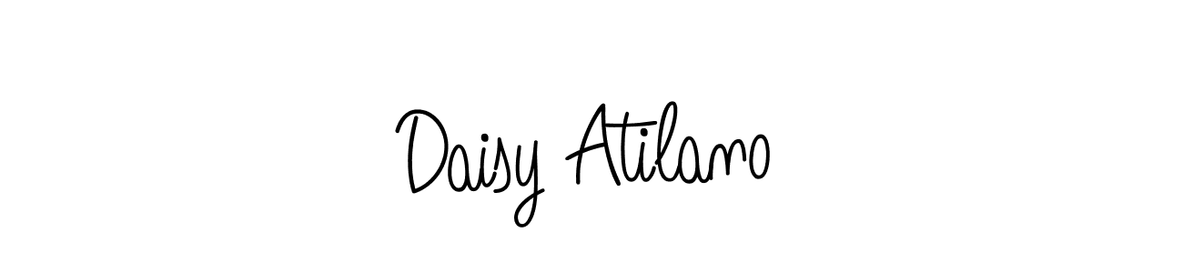 Best and Professional Signature Style for Daisy Atilano. Angelique-Rose-font-FFP Best Signature Style Collection. Daisy Atilano signature style 5 images and pictures png