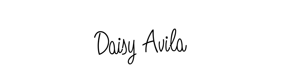 Also we have Daisy Avila name is the best signature style. Create professional handwritten signature collection using Angelique-Rose-font-FFP autograph style. Daisy Avila signature style 5 images and pictures png