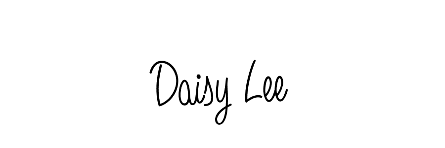 Use a signature maker to create a handwritten signature online. With this signature software, you can design (Angelique-Rose-font-FFP) your own signature for name Daisy Lee. Daisy Lee signature style 5 images and pictures png