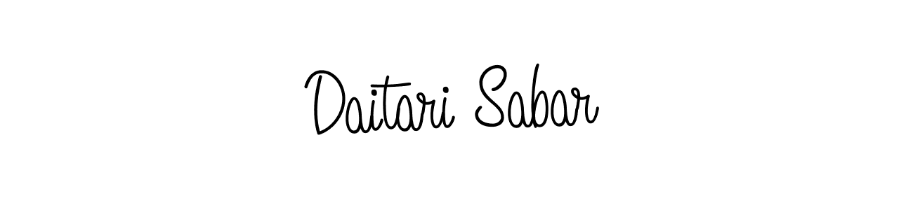 How to Draw Daitari Sabar signature style? Angelique-Rose-font-FFP is a latest design signature styles for name Daitari Sabar. Daitari Sabar signature style 5 images and pictures png