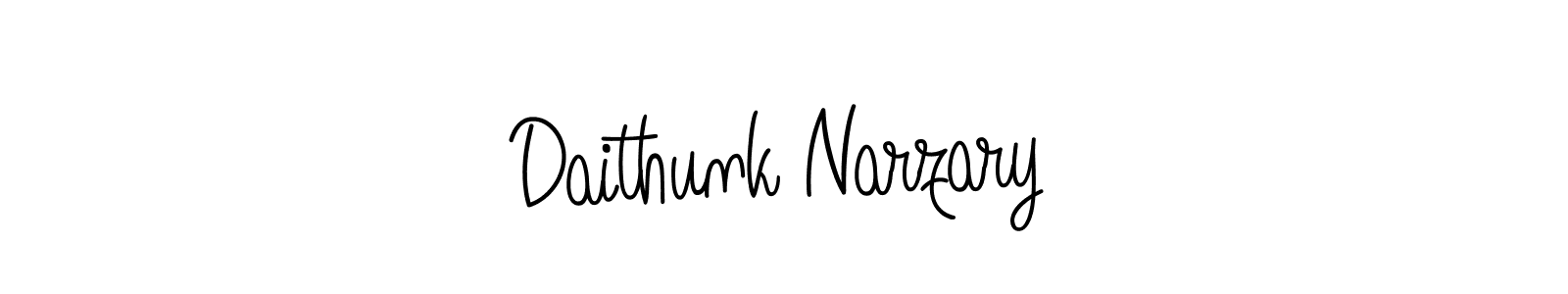 The best way (Angelique-Rose-font-FFP) to make a short signature is to pick only two or three words in your name. The name Daithunk Narzary include a total of six letters. For converting this name. Daithunk Narzary signature style 5 images and pictures png