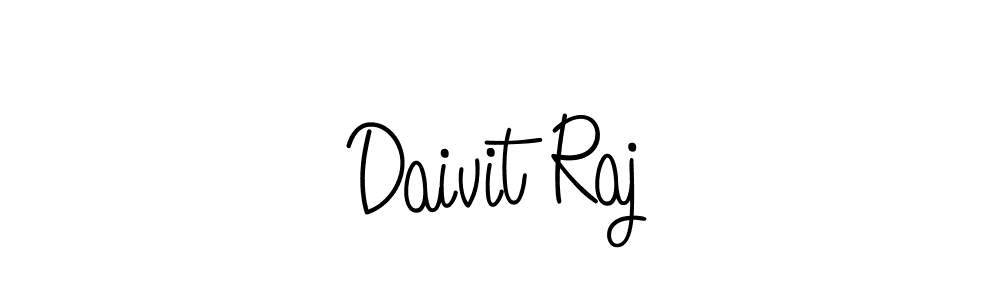 The best way (Angelique-Rose-font-FFP) to make a short signature is to pick only two or three words in your name. The name Daivit Raj include a total of six letters. For converting this name. Daivit Raj signature style 5 images and pictures png