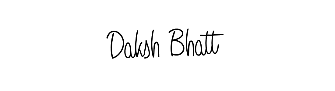 Also we have Daksh Bhatt name is the best signature style. Create professional handwritten signature collection using Angelique-Rose-font-FFP autograph style. Daksh Bhatt signature style 5 images and pictures png