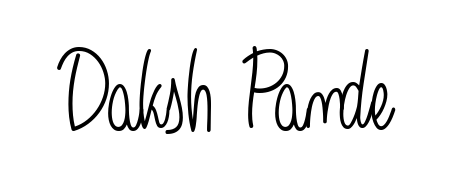 Elevate your brand with a stunning Daksh Pande eSignature. The Angelique-Rose-font-FFP style provides a balanced, flowing aesthetic for everyday signing. Daksh Pande signature style 5 images and pictures png