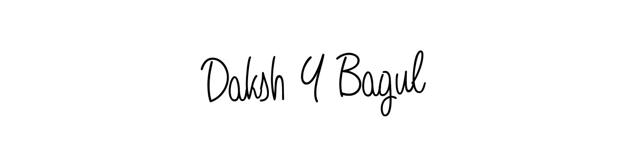 Here are the top 10 professional signature styles for the name Daksh Y Bagul. These are the best autograph styles you can use for your name. Daksh Y Bagul signature style 5 images and pictures png