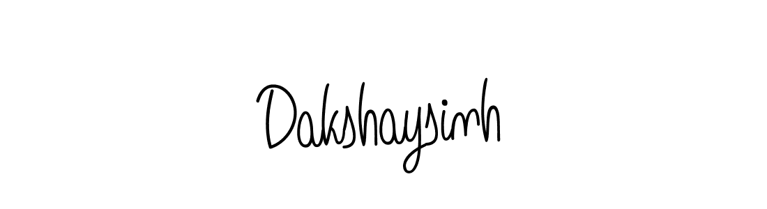 Make a beautiful signature design for name Dakshaysinh. Use this online signature maker to create a handwritten signature for free. Dakshaysinh signature style 5 images and pictures png