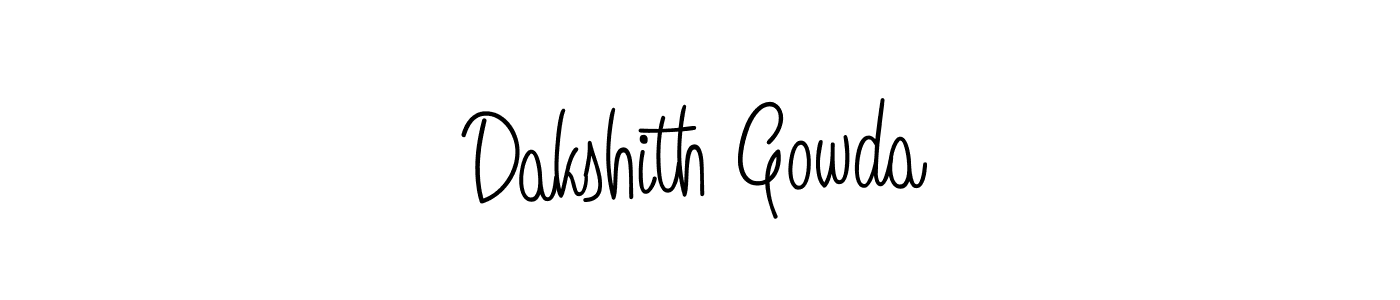 You can use this online signature creator to create a handwritten signature for the name Dakshith Gowda. This is the best online autograph maker. Dakshith Gowda signature style 5 images and pictures png