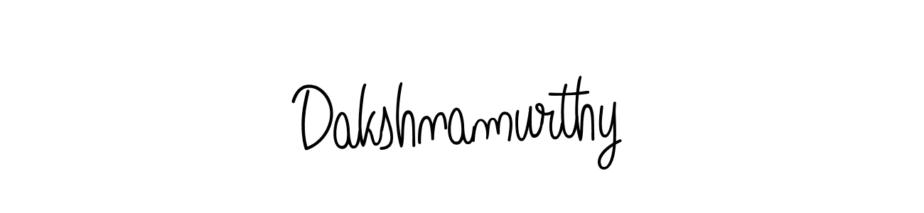 How to Draw Dakshnamurthy signature style? Angelique-Rose-font-FFP is a latest design signature styles for name Dakshnamurthy. Dakshnamurthy signature style 5 images and pictures png