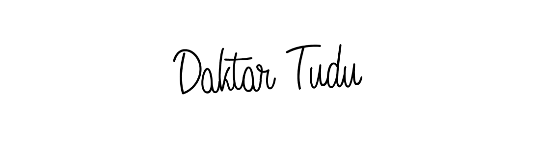 Also we have Daktar Tudu name is the best signature style. Create professional handwritten signature collection using Angelique-Rose-font-FFP autograph style. Daktar Tudu signature style 5 images and pictures png