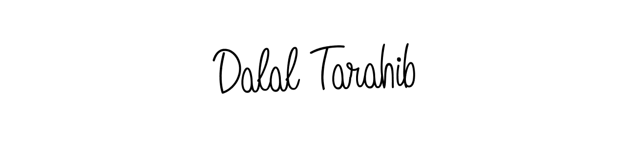 Design your own signature with our free online signature maker. With this signature software, you can create a handwritten (Angelique-Rose-font-FFP) signature for name Dalal Tarahib. Dalal Tarahib signature style 5 images and pictures png