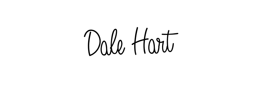 Best and Professional Signature Style for Dale Hart. Angelique-Rose-font-FFP Best Signature Style Collection. Dale Hart signature style 5 images and pictures png