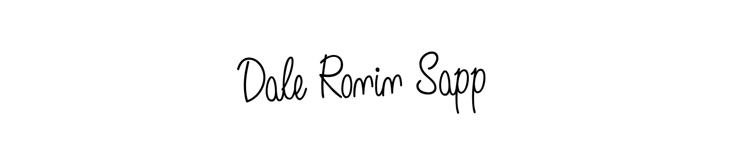 Also we have Dale Ronin Sapp name is the best signature style. Create professional handwritten signature collection using Angelique-Rose-font-FFP autograph style. Dale Ronin Sapp signature style 5 images and pictures png