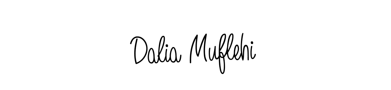 Also we have Dalia Muflehi name is the best signature style. Create professional handwritten signature collection using Angelique-Rose-font-FFP autograph style. Dalia Muflehi signature style 5 images and pictures png