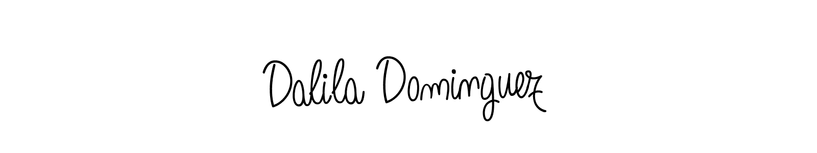 Make a beautiful signature design for name Dalila Dominguez. Use this online signature maker to create a handwritten signature for free. Dalila Dominguez signature style 5 images and pictures png