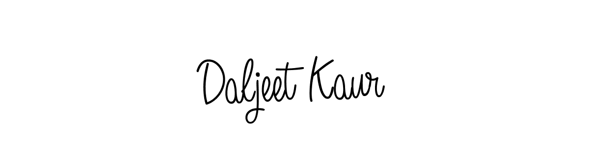 Make a beautiful signature design for name Daljeet Kaur. Use this online signature maker to create a handwritten signature for free. Daljeet Kaur signature style 5 images and pictures png