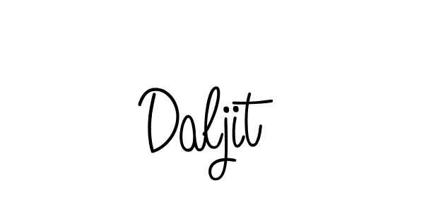 The best way (Angelique-Rose-font-FFP) to make a short signature is to pick only two or three words in your name. The name Daljit include a total of six letters. For converting this name. Daljit signature style 5 images and pictures png