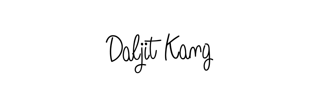 Create a beautiful signature design for name Daljit Kang. With this signature (Angelique-Rose-font-FFP) fonts, you can make a handwritten signature for free. Daljit Kang signature style 5 images and pictures png