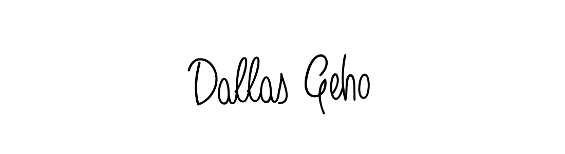 Make a beautiful signature design for name Dallas Geho. Use this online signature maker to create a handwritten signature for free. Dallas Geho signature style 5 images and pictures png