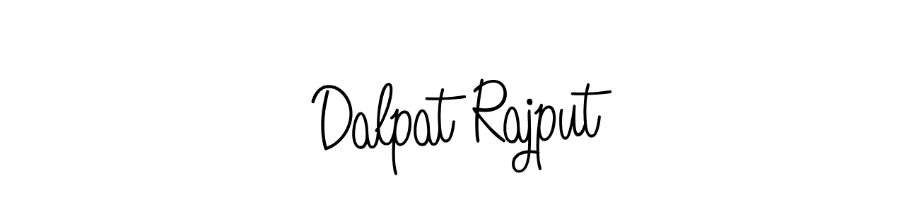 Design your own signature with our free online signature maker. With this signature software, you can create a handwritten (Angelique-Rose-font-FFP) signature for name Dalpat Rajput. Dalpat Rajput signature style 5 images and pictures png
