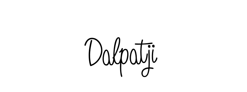 How to Draw Dalpatji signature style? Angelique-Rose-font-FFP is a latest design signature styles for name Dalpatji. Dalpatji signature style 5 images and pictures png