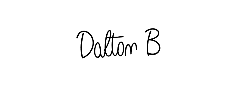 Make a beautiful signature design for name Dalton B. Use this online signature maker to create a handwritten signature for free. Dalton B signature style 5 images and pictures png