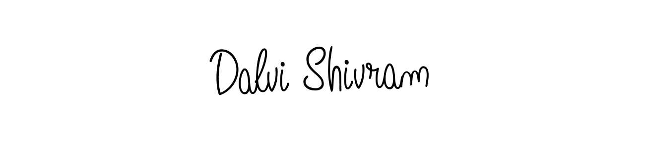 Dalvi Shivram stylish signature style. Best Handwritten Sign (Angelique-Rose-font-FFP) for my name. Handwritten Signature Collection Ideas for my name Dalvi Shivram. Dalvi Shivram signature style 5 images and pictures png