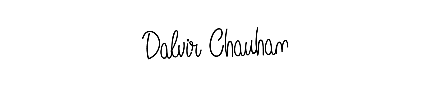 Also we have Dalvir Chauhan name is the best signature style. Create professional handwritten signature collection using Angelique-Rose-font-FFP autograph style. Dalvir Chauhan signature style 5 images and pictures png