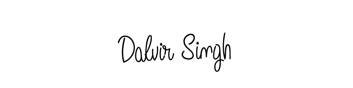 Dalvir Singh stylish signature style. Best Handwritten Sign (Angelique-Rose-font-FFP) for my name. Handwritten Signature Collection Ideas for my name Dalvir Singh. Dalvir Singh signature style 5 images and pictures png