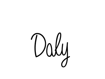 Create a beautiful signature design for name Daly. With this signature (Angelique-Rose-font-FFP) fonts, you can make a handwritten signature for free. Daly signature style 5 images and pictures png
