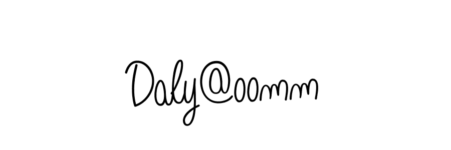 Similarly Angelique-Rose-font-FFP is the best handwritten signature design. Signature creator online .You can use it as an online autograph creator for name Daly@oomm. Daly@oomm signature style 5 images and pictures png